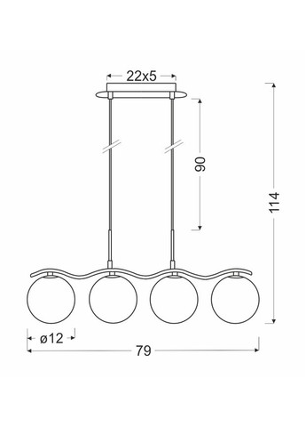 Люстра Ramon (34-01412) Candellux (361312577)