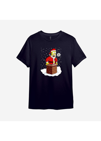 Новорічна футболка з принтом "Gomer Simpson". The Simpsons (10611488192) ТiШОТКА - (368570601)