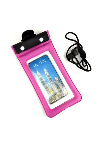 Водонепроникний чохол для телефонів, грошей, документів з повітряною подушкою Рожевий (ВНП-3-7) No Brand (372505203)