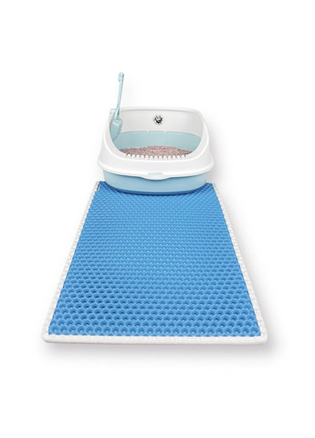 Лоток (туалет) для котів з лопаткою 48х38х20 см CAT IN BOX (301425544)