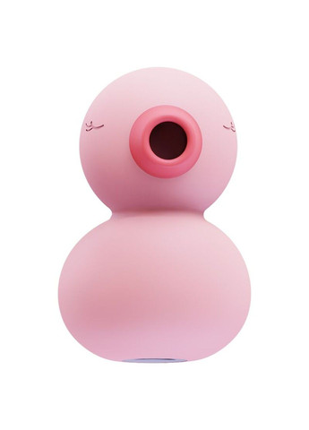 Вакуумный вибратор утенка Ducky Pink вибромассажер для клитора CuteVibe (298349851)