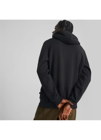 Худи Essentials+ Big Logo Hoodie Black 849864-01 Puma (399395780)
