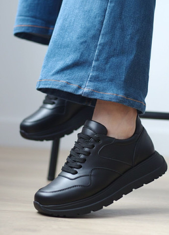 Кроссовки женские Zlett 3838 чёрные демисезоны (275993101)