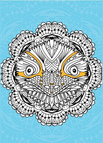 Раскраска антистресс COLOR ZEN Мандала (9789669828149) Виват (316081721)