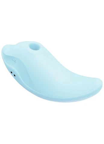 Вібратор та вакуумний стимулятор Heidi Blue CuteVibe (303909818)