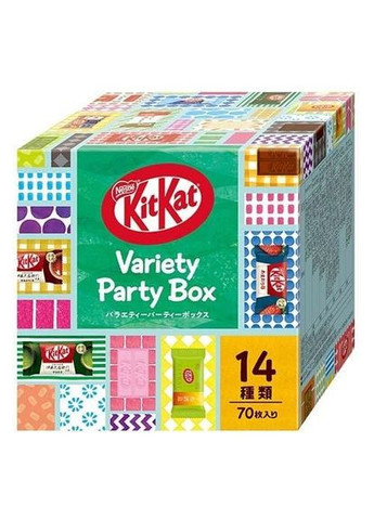 Kit Kat Mini Party Box коробка кіт кат 920 г (70 шт) Nestle (313589302)