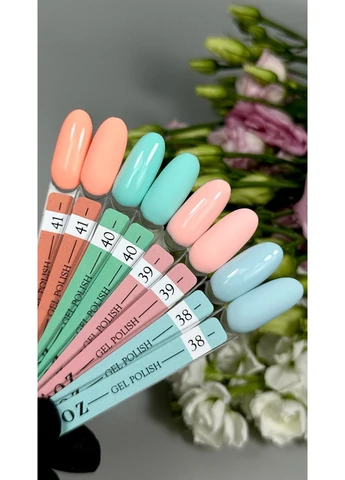 Гель-лак Gel Polish 38 Светло-аквамариновый 8 мл Crooz (387878593)