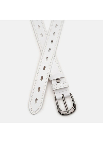 Жіночий ремінь шкіряний Cv1zk-049w-white Borsa Leather (346390328)