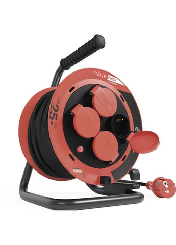 Удлинитель P082251 4 розетки 25 м Red Emos (363837306)