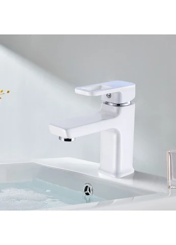 Смеситель для раковины Wawel 001 (k35) LDWAW001WHI45397 White LIDZ (396867735)