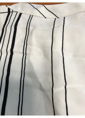 Білий кежуал сукня з мікро-дефектом H&M в клітинку