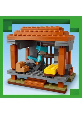 Конструктор Minecraft Аванпост розбійників і спустошувач, 665 деталей () Lego 21278 (370499055)