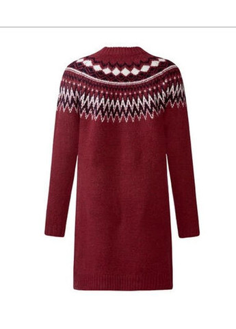 Бордова сукня-туніка з орнаментом Esmara (370437624)