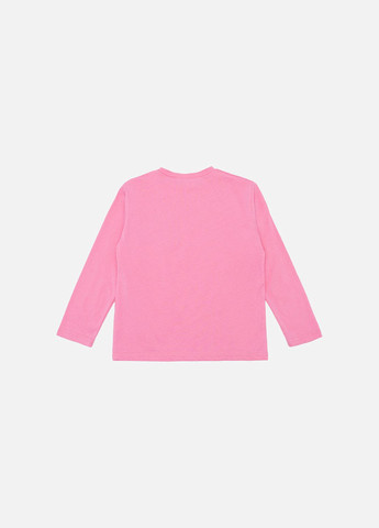 Рожева всесезон піжама з довгим рукавом для дівчинки колір рожевий цб-00245313 Yuki