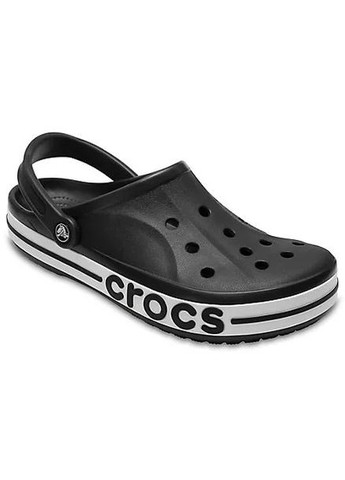 Черно-белые женские кроксы clog white 205089 Crocs