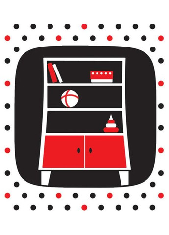 Контрастна книжка для немовляти: Потягуньки РАНОК (370067150)