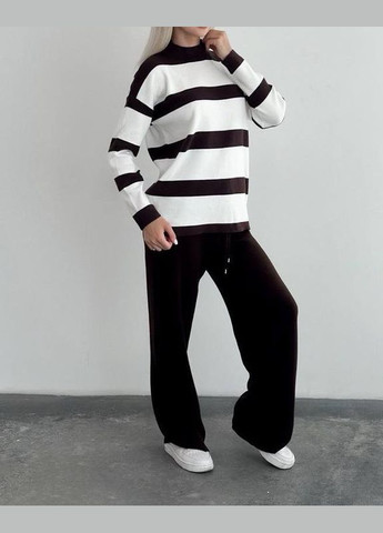 Чорно-білий светр No Brand