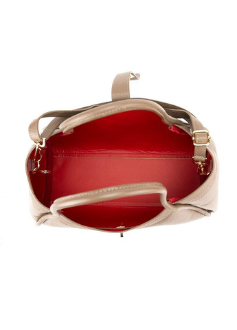 Женская вместительная классическая сумка кроссбоди на плечо из натуральной кожи флотар с повседневной косметичкой RoyalBag F-IT-7641 (371274640)