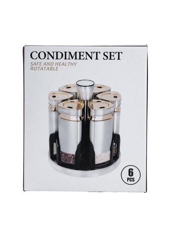 Набор баночек для специй 6 шт по 120 мл HP1355 TS Kitchen (368767525)