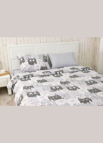 КПБ євро Grey Cat бязь Руно 845.114Б_Grey Cat (300102279)