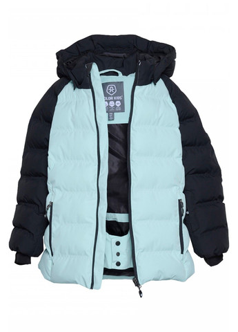 Куртка гірськолижна AW23 дитяча бірюзова - 741130-9853 Color Kids (358497922)