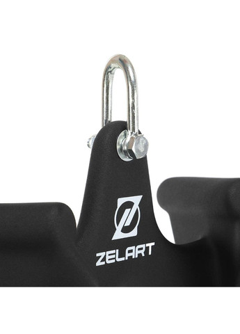 Рукоятка для тяги c узким хватом V-Bar нескользящее покрытие TA-9631 27см Zelart (322415857)