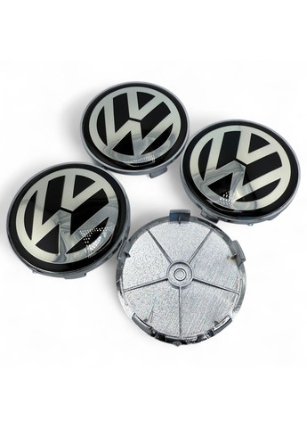 1 штука Колпачок в диски Вольцваген заглушки для дисков 68/64 мм No Brand (364958891)