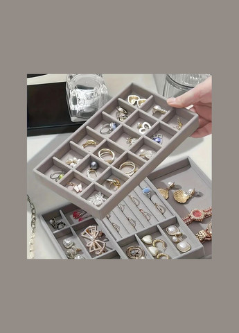 Органайзери для прикрас оксамитова підставка для біжутерії та ювелірних виробів No Brand (338436933)