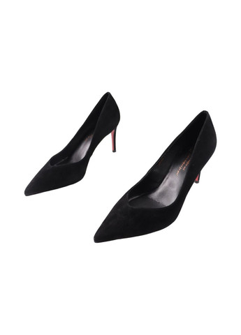 Anemone Туфли женские на шпильке черные натуральная замша черный з, — (322629328)