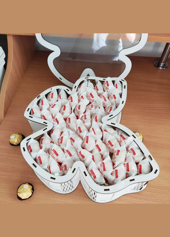 Подарочный бокс бабочка с конфетами на день рождения на праздник (ar69) No Brand (315888793)