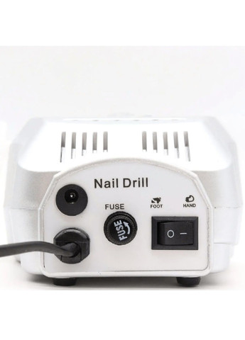 Фрезер для манікюру педикюру з опцією самоохолодження дисплеєм реверсом 45 Вт 35000 об/хв 25х25х15 см (479829-Prob) Срібний Unbranded (324556953)