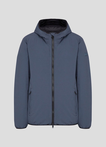 Серая зимняя темно-серая двухсторонняя куртка man jacket reverse fix hood CMP
