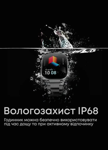 Смарт-годинник Ultra3 Pro Black HiFuture (342399670)