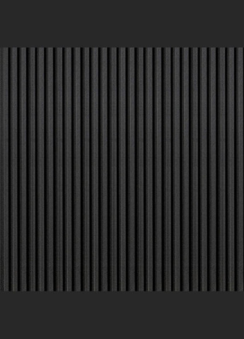 Рейка декоративна WPC стінова антрацит 3000х160х23мм SW-00001532 No Brand (328579215)