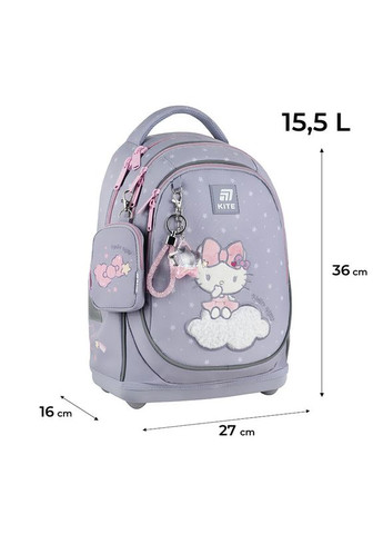 Набір рюкзак + пенал + сумка для взуття SET_HK25-724S Hello Kitty Kite (367989918)