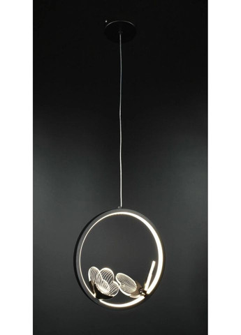 Люстра світлодіодна підвісна LED світильник для квартири на стелю ледве 26507 Чорний 35-200х25х10 см. Sunnysky (324396494)