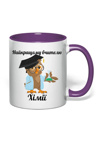 Чашка с печатью "Лучшему учителю химии" 330 мл ( ) (31892) No Brand (362506615)