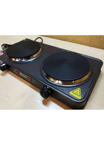Электроплита MS-5822 — дисковая настольная плита на 2 конфорки, 2000 Вт Domotec (363831212)