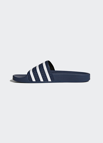 Синие шлепанцы adilette adidas