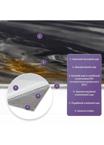 Самоклеящаяся стеновая PET плитка 600х300х2мм SW-00002311 Sticker Wall (353967838)