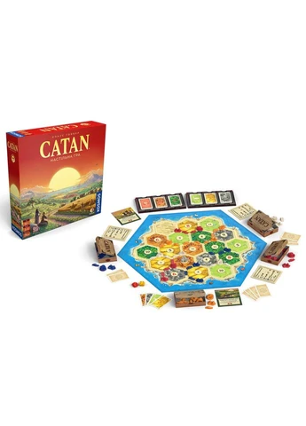Стратегічна настільна гра CATAN R100UA від 10 років, 3-4 гравця R100UA ROZUM (395343524)