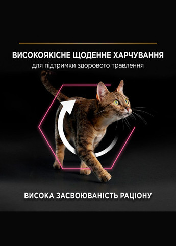 Сухий корм для котів з чутливим травленням Delicate Digestion Пуріна Проплан з індичкою 1.5 кг (3222270884136) Purina (354701416)