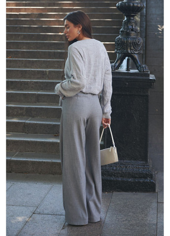 Брюки женские классические прямые свободные с высокой талией демисезонные Seventeen (362315692)