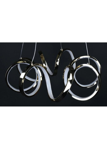 Люстра светодиодная подвесная LED светильник для квартиры на потолок лэд 27498 Золото 30-180х55х55 см. Sunnysky (335975545)