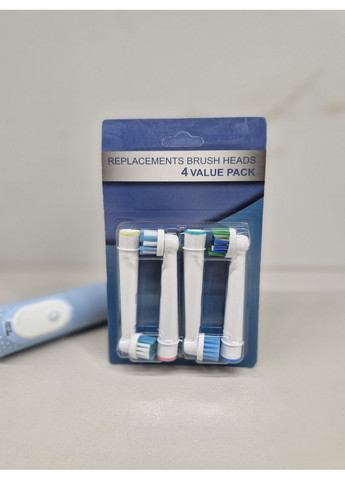 Насадки для Електричної Зубної Щітки для Precision Clean, Advance Power та ін. 4 шт Oral-B (366089278)