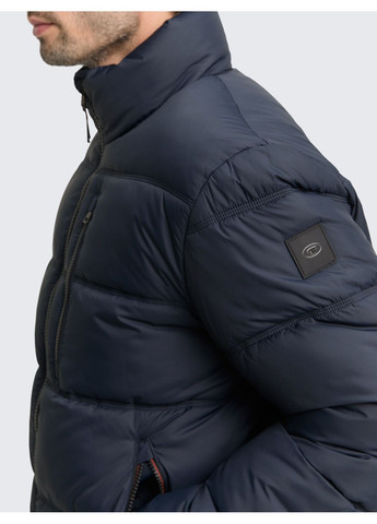 Темно-синя демісезонна куртка Tom Tailor