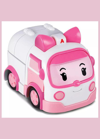 Машинка-трансформер Робокар Эмбер 10 см (MRT-0651) Robocar Poli (330057568)