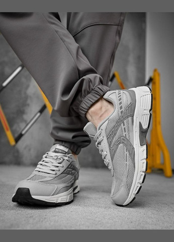 Сірі Літні стильні чоловічі кросівки сітка сірі Freedom