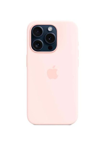 Чехол для iPhone 15 Pro Silicone Case with MagSafe Light Pink (MT1F3ZM/A) Apple (316205070)