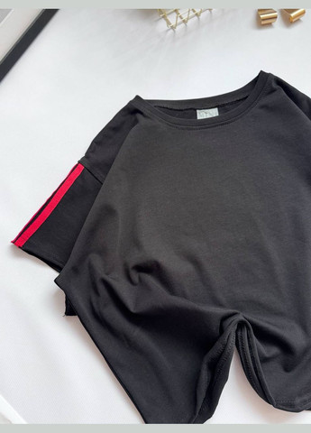 Базовая однотонная женская футболка Adelante - (328390819)